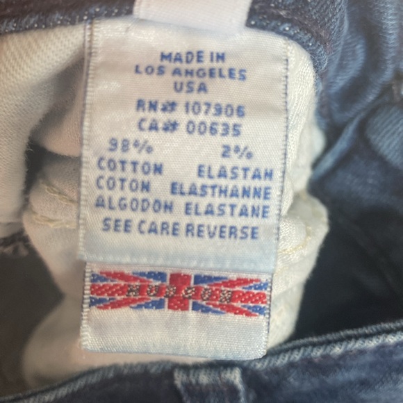 Hudson women’s style #w437dmc, color: Kin, skinny jeans, size 25 - Picture 16 of 16